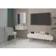 Туалетный стол Мебельная фабрика 1+1 75x18x40 см цвет молокай