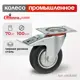 Колесо поворотное с тормозом Стелла-техник 4003-100 Ø 100 мм