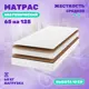 Матрас Джангл Симпл 65x125 см беспружинный, односпальный