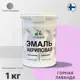 Эмаль универсальная для деревянных и минеральных поверхностей Malare износостойкая полуглянцевая цвет горная лаванда 1 кг