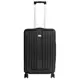 Чемодан National Nlt105-s black 34x56x25 см abs-пластик цвет черный