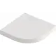 Душевой поддон Marble 1/4 круга литьевой мрамор 80x80 см цвет белый