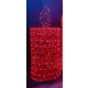 Электрическая светящиеся фигура Свеча 200 LED 40x180x40 см теплый белый свет