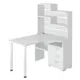 Компьютерный стол Мэрдэс СР-132-130 БЕ-ПРАВ 101x163x130 см ЛДСП цвет белый