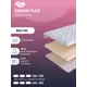 Топпер SkySleep Dream Plus на качалку 80x186 см, беспружинный, для дивана, жесткость: средняя, односпальный, ортопедический, латексный