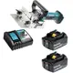 Фрезер ламельный аккумуляторный Makita DPJ180RGE, 18 В Li-Ion 2x6 Ач
