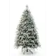 Искусственная Ель Crystal Trees Гарда заснеженная 240см.