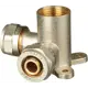 Водорозетка Terma 16x1/2"x16 мм ВР латунь