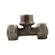 Тройник комбинированный Aqualink 16x1/2"x16 мм НР латунь k15357