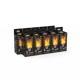 Набор декоративных ламп светодиодных Gauss E14 Flame T65 5 Вт 20-80 Лм 1500 К теплый белый свет 10 штук