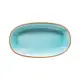 Блюдо сервировочное Bonna Aura Aqua 14x3x24 см фарфор цвет голубой