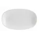 Блюдо сервировочное Bonna Iris 17x3x29 см фарфор цвет белый