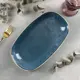 Блюдо сервировочное Хорекс Blu reattivo 17x3.50x29.50 см фарфор цвет синий