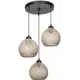 Светильник подвесной Toplight Tl1612r-03bg 3 лампы 9 м² цвет коричневый