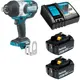 Гайковерт аккумуляторный Makita DTW1001RME, 18 В Li-Ion 2x4 Ач, 1050 Нм