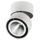 Спот поворотный светодиодный LIGHTSTAR 214830 Forte Muro 5 м² нейтральный белый свет цвет черный