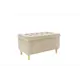 Пуф Mebelson Чарли 2 76x40x43 см цвет капучино