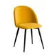 Стул Alderson Милан 50x80x52 см фанера цвет желтый/черный