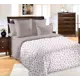 Простыня Home mercury Сердечки 34 220x240 см перкаль без резинки цвет розовый