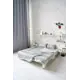 Простыня Sn Textile ПР-Р-OXY на резинке вискоза 200x160см серая