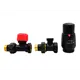 Комплект терморегулирующий прямой Vario Term Elegant ELGS0206C/FP 1/2" цвет белый