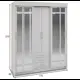 Шкаф-купе Интерьер-центр 210x170x60 см 5 полок ЛДСП цвет светлый