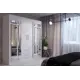 Шкаф-купе Интерьер-центр 210x170x60 см 5 полок ЛДСП цвет белый