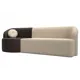 Диван Лига Диванов Лига-027 119527L 257x82x97 см искусственная кожа цвет бежевый
