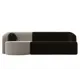 Диван Лига Диванов Лига-027 119533L 257x82x97 см вельвет цвет бежевый/коричневый