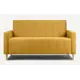 Диван Divan.ru Маре 142x79x90 см ткань цвет желтый