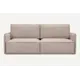 Диван Divan.ru Ольен 218x89x120 см ткань цвет бежевый