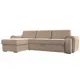 Диван Лига Диванов Лига-025 119211L 268x88x160 см велюр цвет бежевый