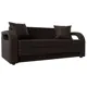 Диван Лига Диванов Лига-014 117442 164x78x90 см искусственная кожа цвет коричневый
