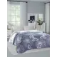 Покрывало DeНАСТИЯ Винди 150x210 см жаккард Бабочки синий