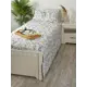 Покрывало Обуховская мануфактура для уюта в доме PSm-3926/U 180x220 см хлопок цвет бежевый