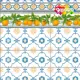 Декоративная кухонная панель ЯФарт Лимончелло 300x60x0.12 см ПВХ цвет разноцветный