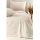 Покрывало Lizzy Home 002-CR/160200, 200x160 см, велсофт, цвет молочный