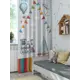 Тюль на шторной ленте Homepick Childhood 145x265 см цвет голубой
