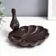 Подставка интерьерная "Воробышек на ракушке" 9x14x14 см