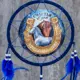 Панно ловец снов "Счастья в дом", d 20 см