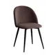 Стул Alderson Милан 50x80x52 см фанера цвет коричневый/черный
