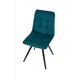 Комплект обеденных стульев 2 шт Polini Home berlin sm 44x86x39 см велюр цвет темно-зеленый