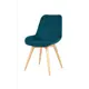Комплект обеденных стульев 2 шт Polini Home verona sd 53x89x58 см велюр цвет темно-зеленый