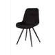 Комплект обеденных стульев 2 шт Polini Home verona sm 53x89x58 см велюр цвет черный