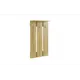 Настенная вешалка Mebelson PR-0029.2553 70.4x122x21 см 6 крючков цвет дуб