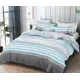 Простыня Home Mercury Цунами компаньон 25827 180x220 см Поплин цвет Голубой