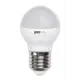 Лампа светодиодная Jazzway 2859631A Pled Power E27 220 В 9 Вт шар малый матовая 820 Лм теплый белый свет