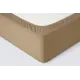 Простыня Ecotex Трикотаж капучино 180x200 см, трикотаж, на резинке