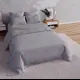 Простыня Home mercury Калахари 180x220 см перкаль без резинки цвет серый