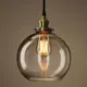 Светильник подвесной ImperiumLoft 191634-22 Loft Clear Glass Sphere Cloche 1 лампа 2.70 м² цвет бронза